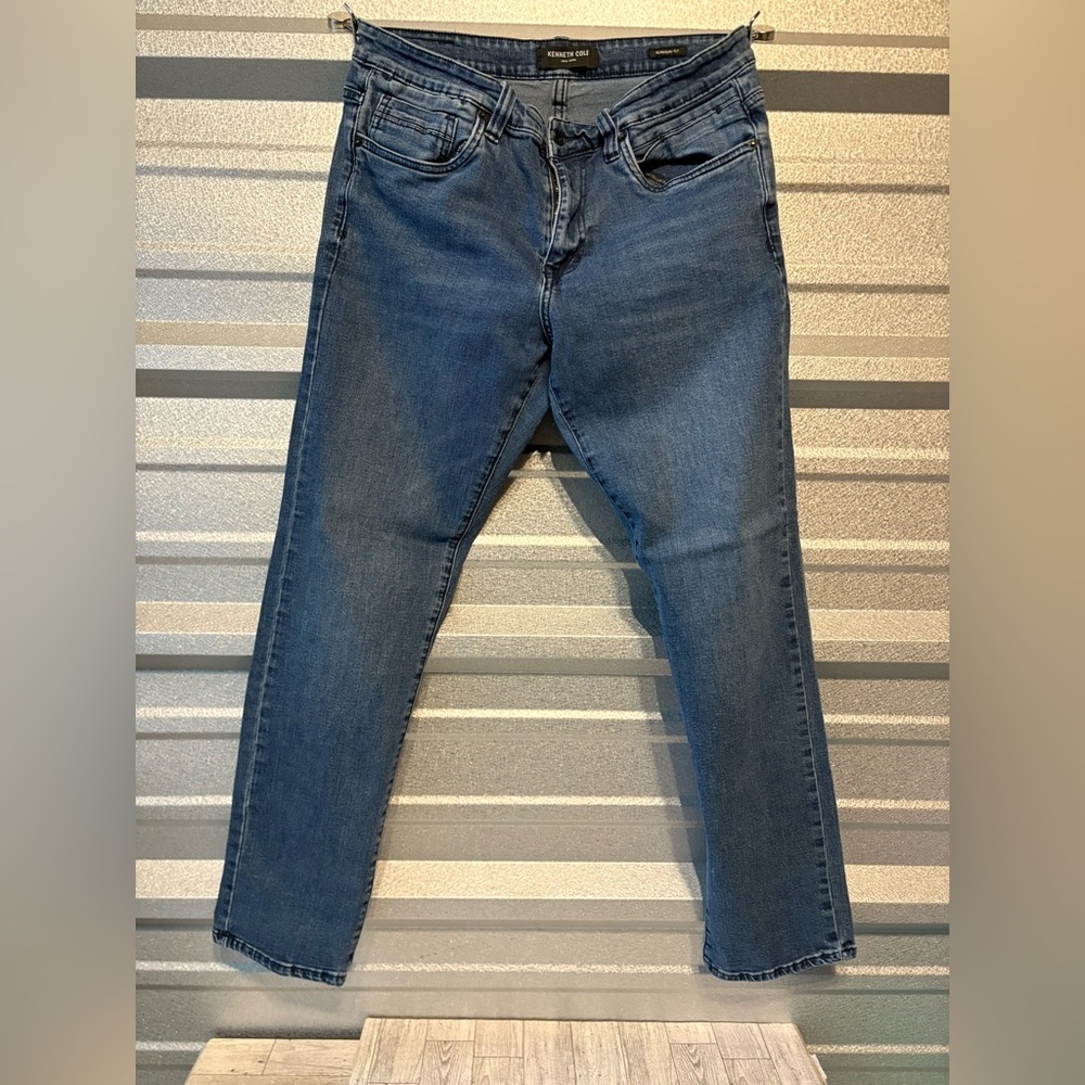 Kenneth Cole Indigo Denim Pants